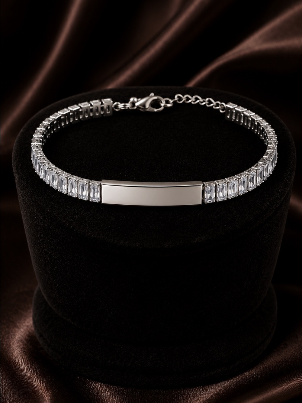 Elegant Silver color bracelet for women